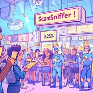 ScamSniffer DEX Transaction Fees Now Applied at 0.25% Rate