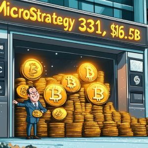 MicroStrategy Bitcoin Acquisition Reaches 331,200 BTC Worth $16.5B