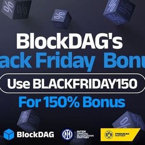 BlockDAG's Black Friday Frenzy Skyrockets Presale to $152.5M, as XRP Soars and BNB Nears Peak!