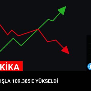 DXY %0.8 Artarak 109.385 Seviyesine Yükseldi